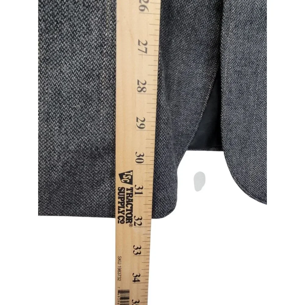 Circle S 50R Black‎ Tweed Western Wear Men's Blazer Sport Coat Suit Jacket